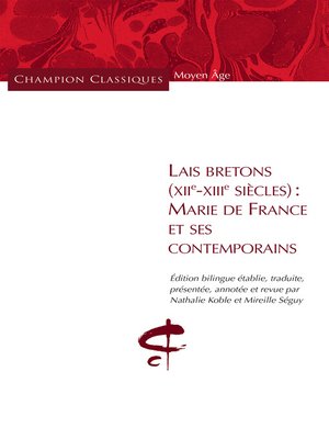 cover image of Lais bretons (XIIe-XIIIe siècles)